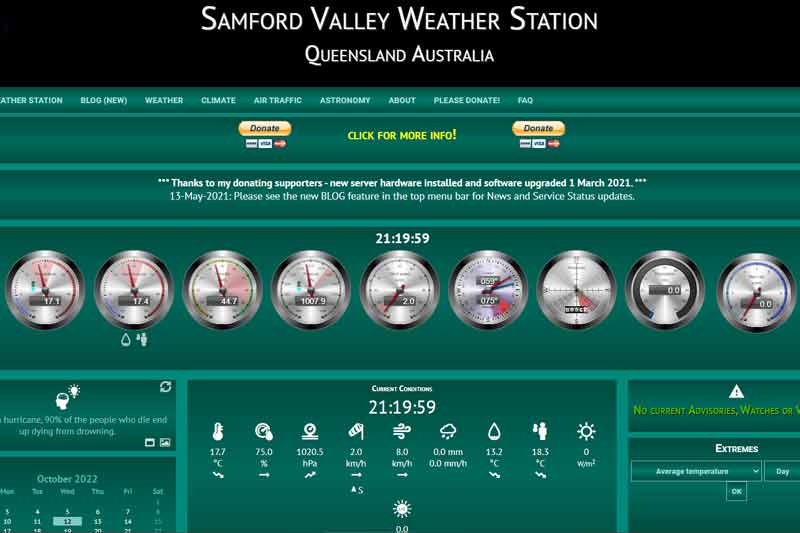 Samford Weather Station